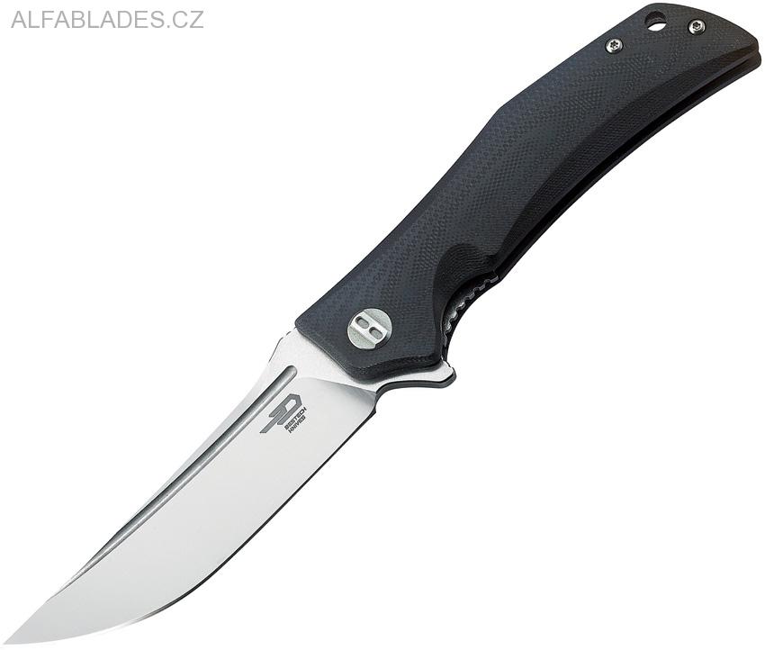 BESTECH KNIVES Scimitar Satin/Black