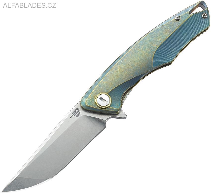 BESTECH KNIVES BT1707A Dolphin Gold
