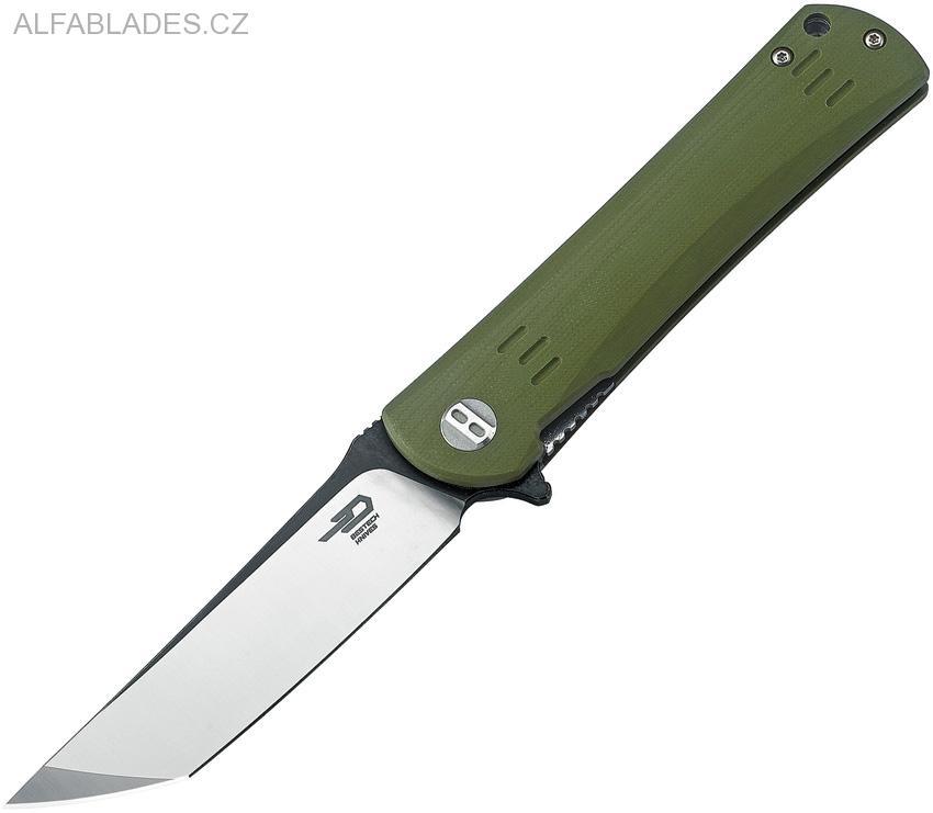BESTECH KNIVES Kendo TwoTone/OD Green