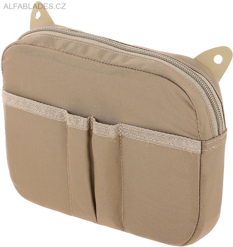 MAXPEDITION AGR HLP Hook & Loop Pouch Tan