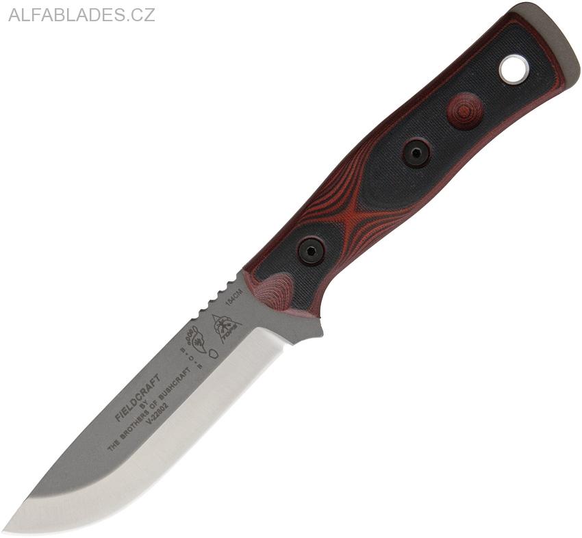TOPS Fieldcraft 154CM Red/Black G-10
