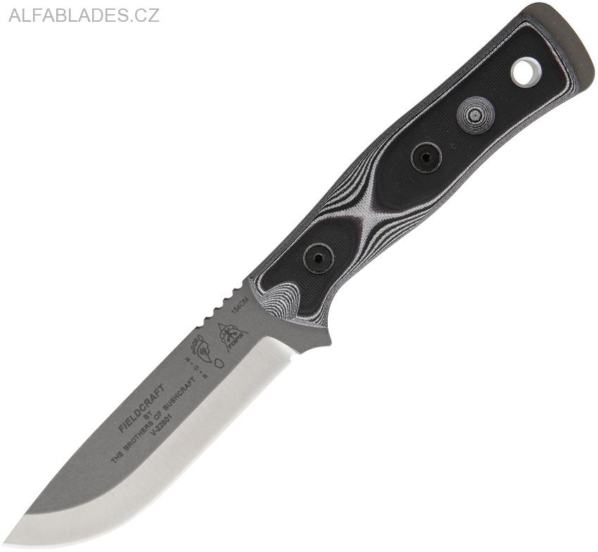 TOPS Fieldcraft 154CM White/Black G-10