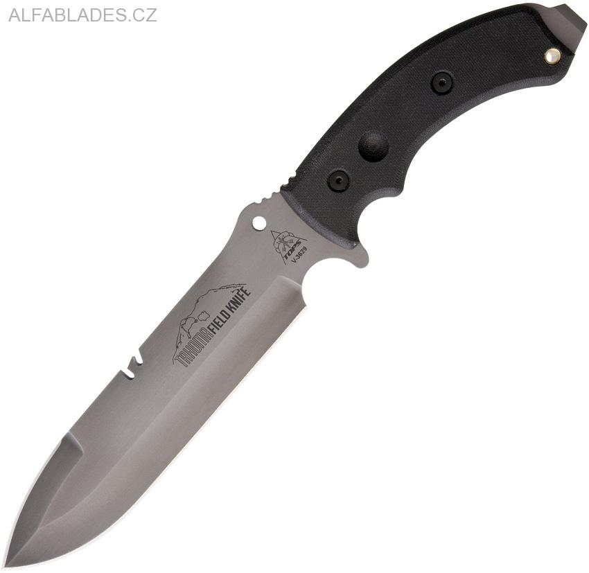 TOPS Tahoma Field Knife Black