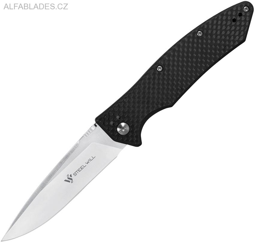 STEEL WILL Resident 15-91 Ti/CF FrameLock