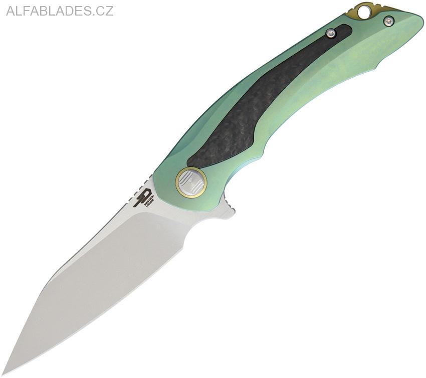 BESTECH KNIVES BT1801B Pterodactyl Green