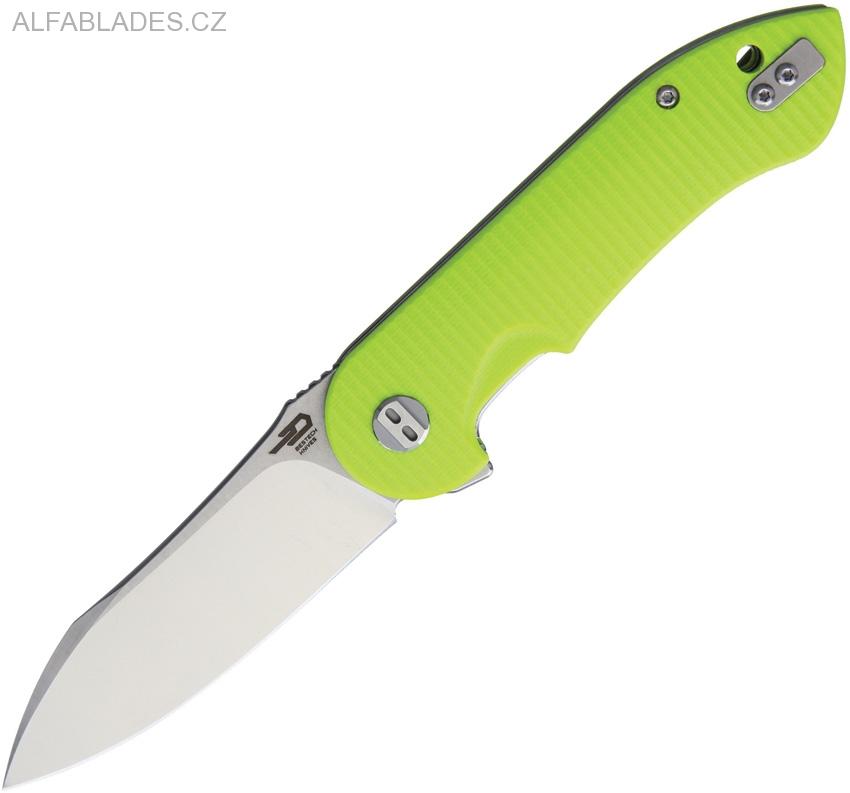 BESTECH KNIVES Torpedo Satin/Green