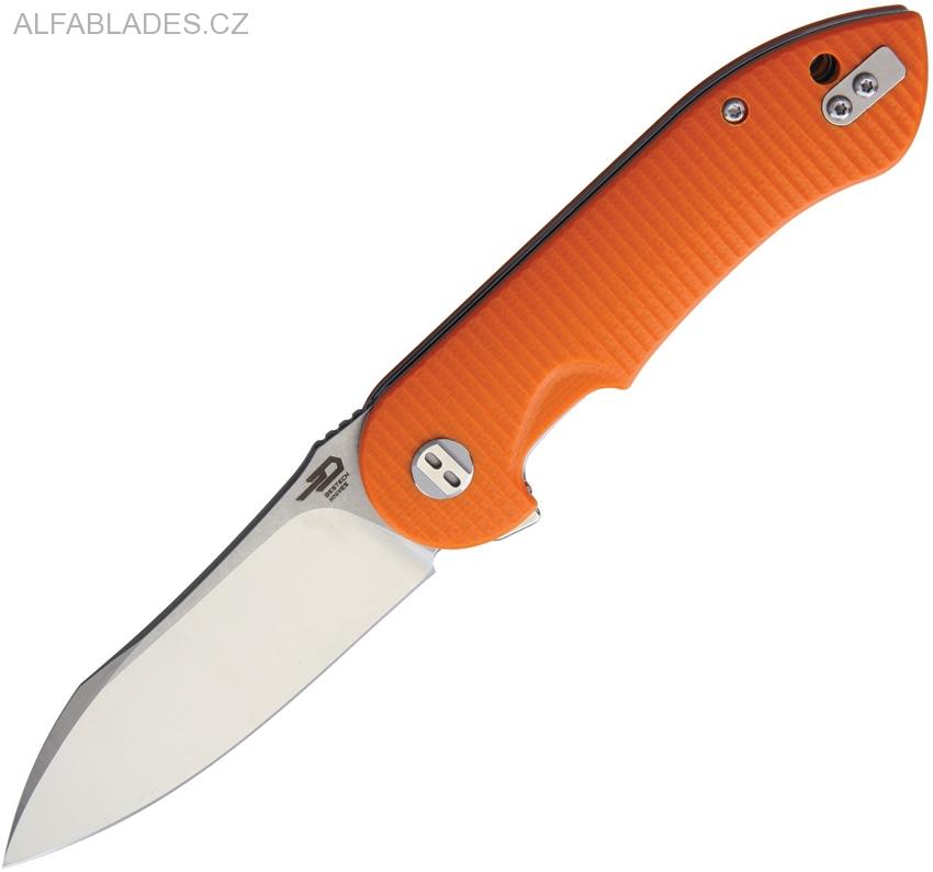 BESTECH KNIVES Torpedo Satin/Orange
