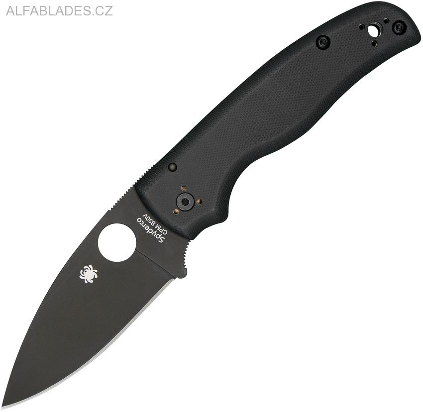 SPYDERCO Shaman Black DLC