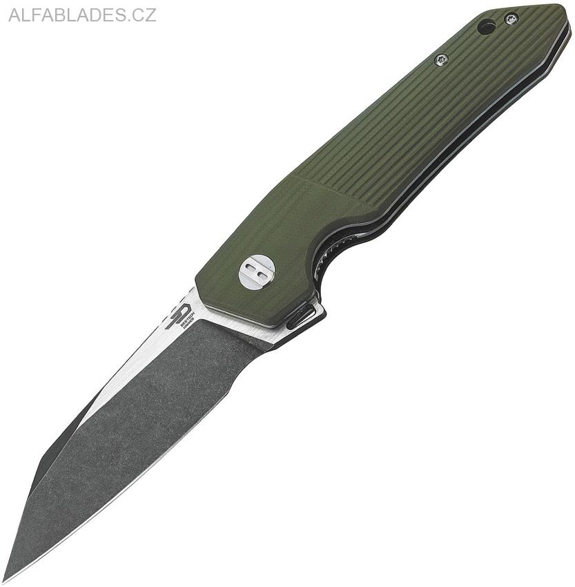 BESTECH KNIVES Barracuda TwoTone/Green
