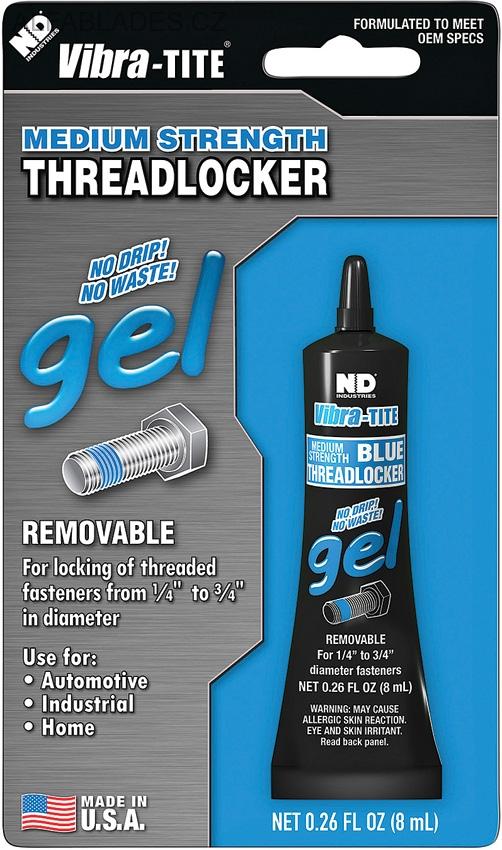 VIBRA-TITE Threadlocker Gel Removable