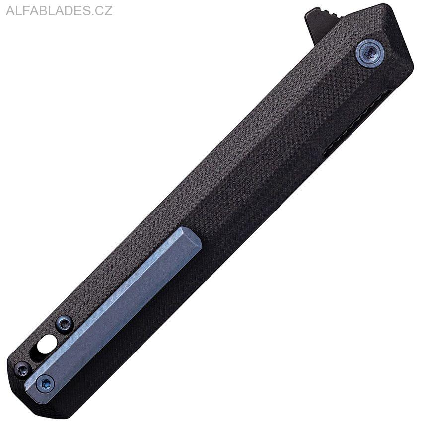 TEKTO KNIVES F2 Bravo Black G-10/Blue Accents