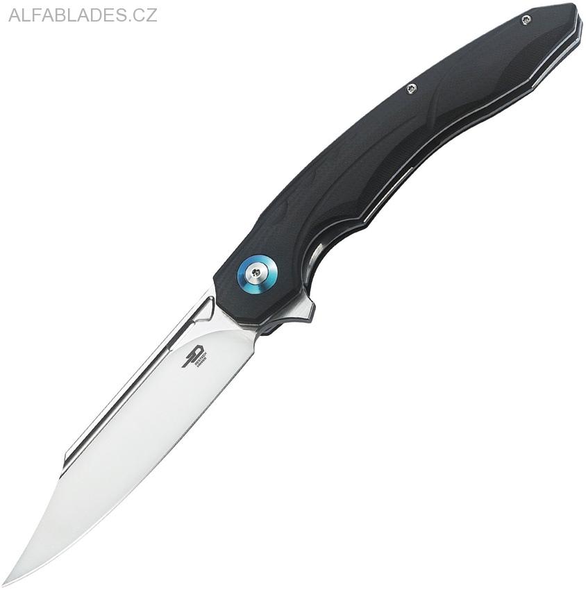 BESTECH KNIVES Fanga Black G-10 