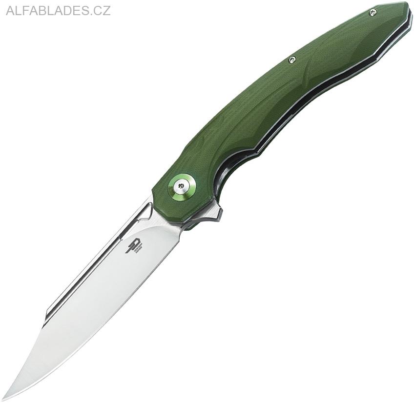 BESTECH KNIVES Fanga Green G-10
