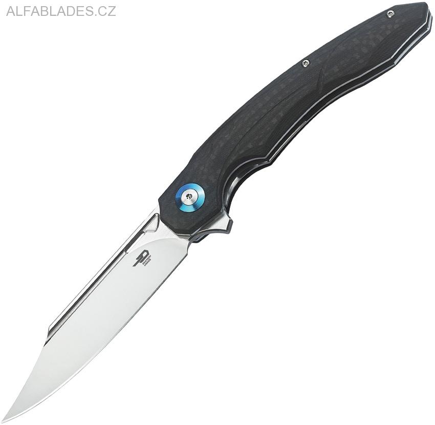 BESTECH KNIVES Fanga CF/Black G-10 