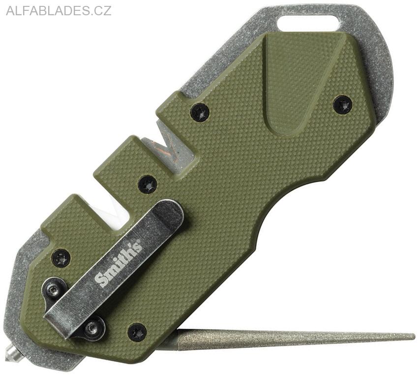 SMITH'S SHARPENERS PP1-Tactical Knife Sharpener (OD Green)