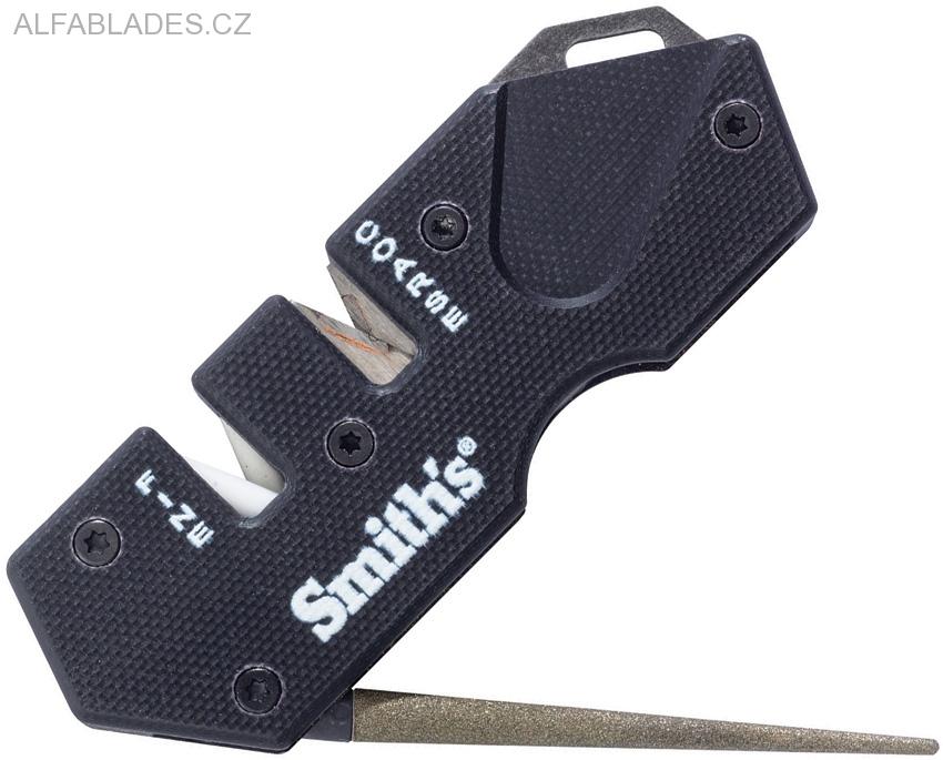 SMITH'S SHARPENERS PP1-Mini Tactical Knife Sharpener (Black)