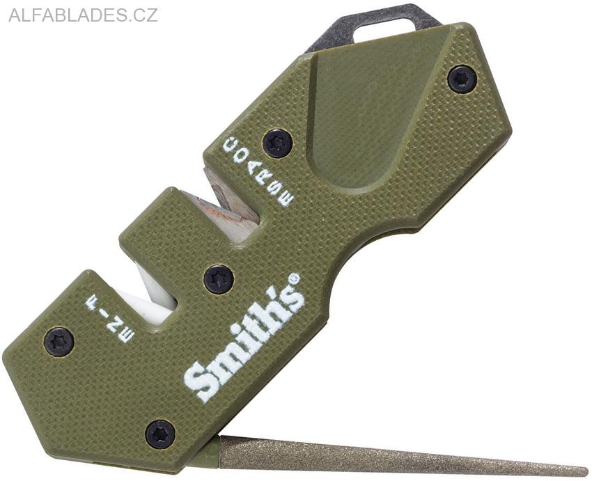 SMITH'S SHARPENERS PP1-Mini Tactical Knife Sharpener (OD Green)