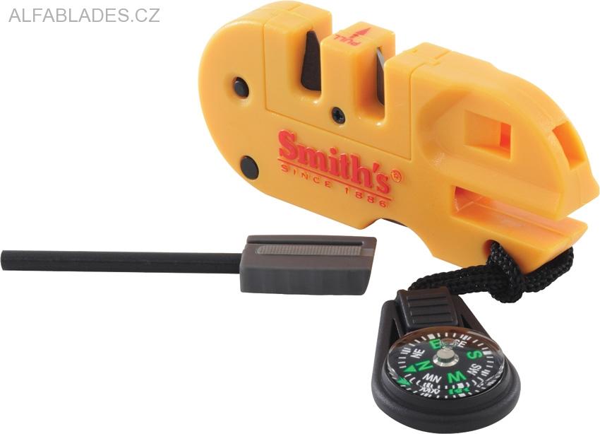 SMITH'S SHARPENERS Pocket Pal X2 Sharpener & Outdoor Tool