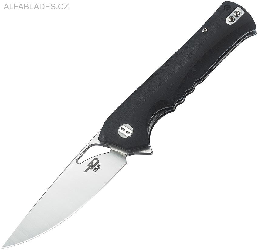 BESTECH KNIVES Muskie Satin/Black 