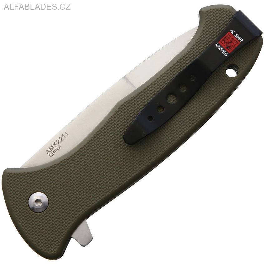 AL MAR 3,6" S.E.R.E. 2020 OD Green Serrated