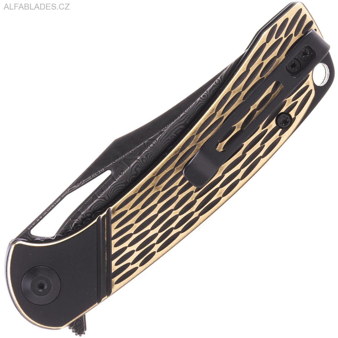 CIVIVI Dogma Brass/Damascus