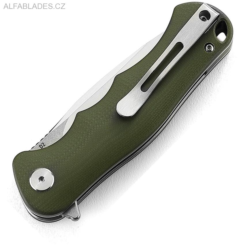 BESTECH KNIVES Bobcat Satin/OD Green 