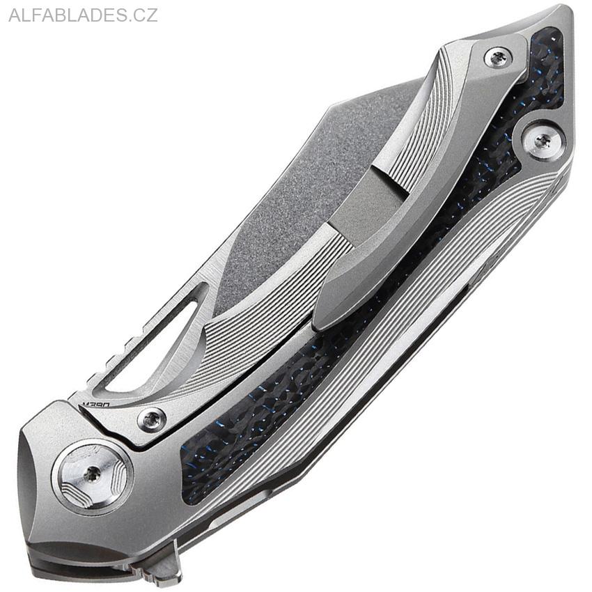 BESTECH KNIVES Kasta  SW Gray/Blue CF 