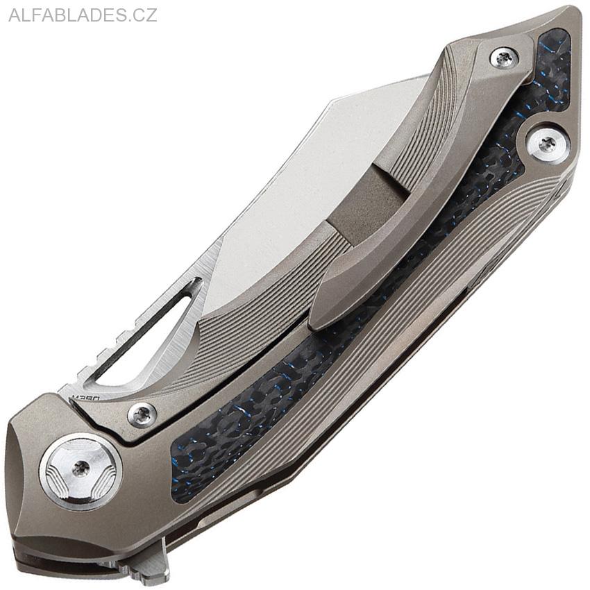 BESTECH KNIVES Kasta  SW Bronze/ BlueCF 