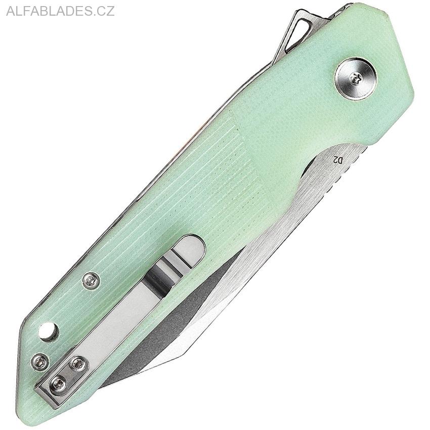 BESTECH KNIVES Barracuda Satin/Jade 