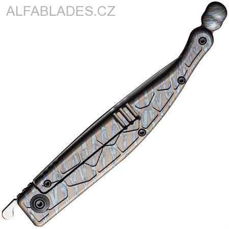 WE KNIFE 2008D Roman Tiger Stripe