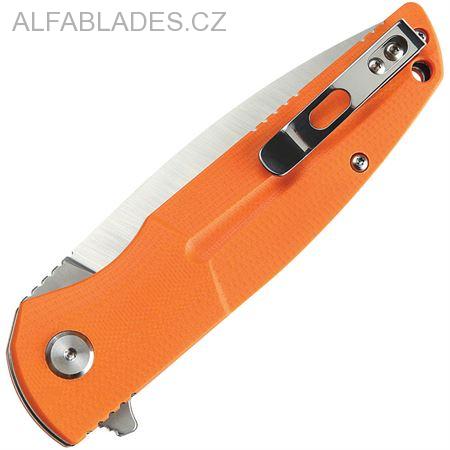 BESTECH KNIVES Fin Orange/Satin