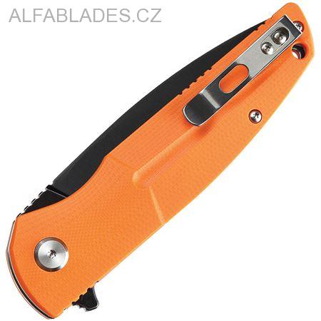 BESTECH KNIVES Fin Orange/BW