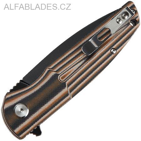 BESTECH KNIVES Fin Orange Multicolor/BW