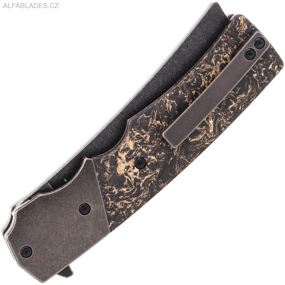 BESTECH KNIVES Spanish Tip Copper Shred CF