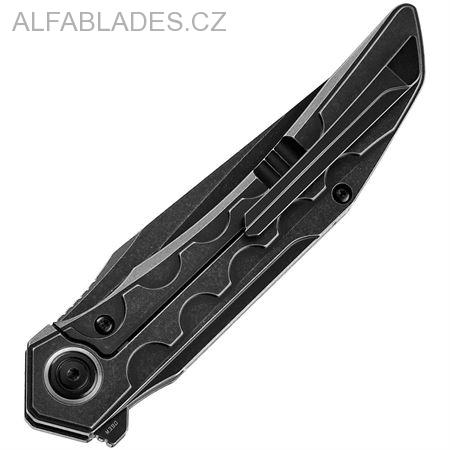 BESTECH KNIVES Samari Black/BW