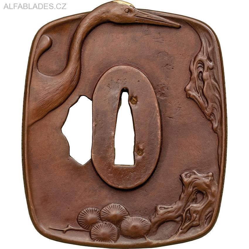 DRAGON KING Pine Crane Katana