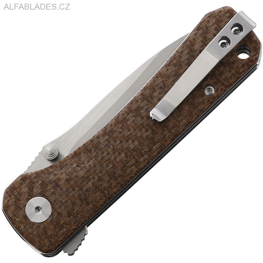 QSP Hawk Micarta Brown 