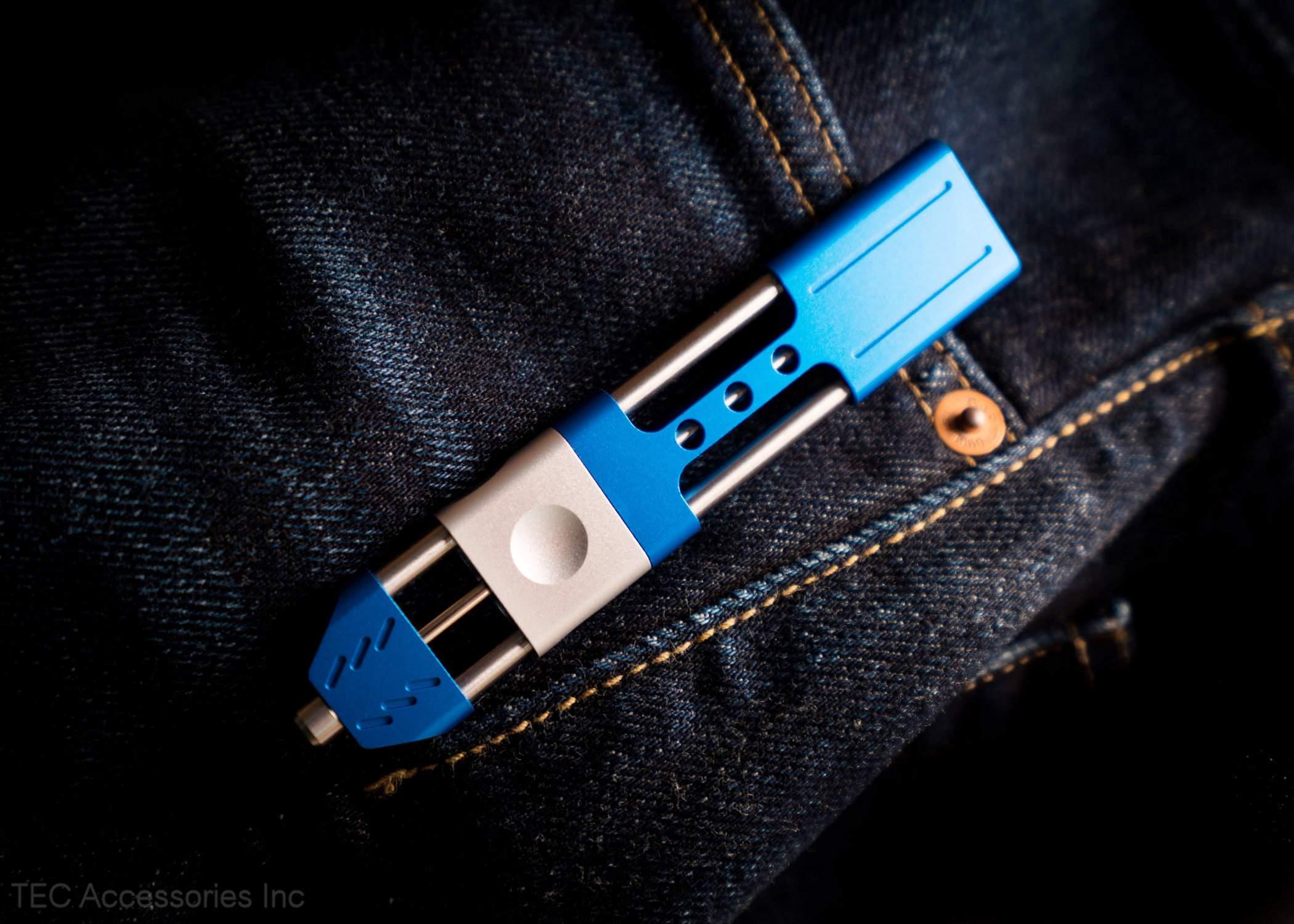 TEC-ACCESSORIES Ko-Axis Rail Pen Blue