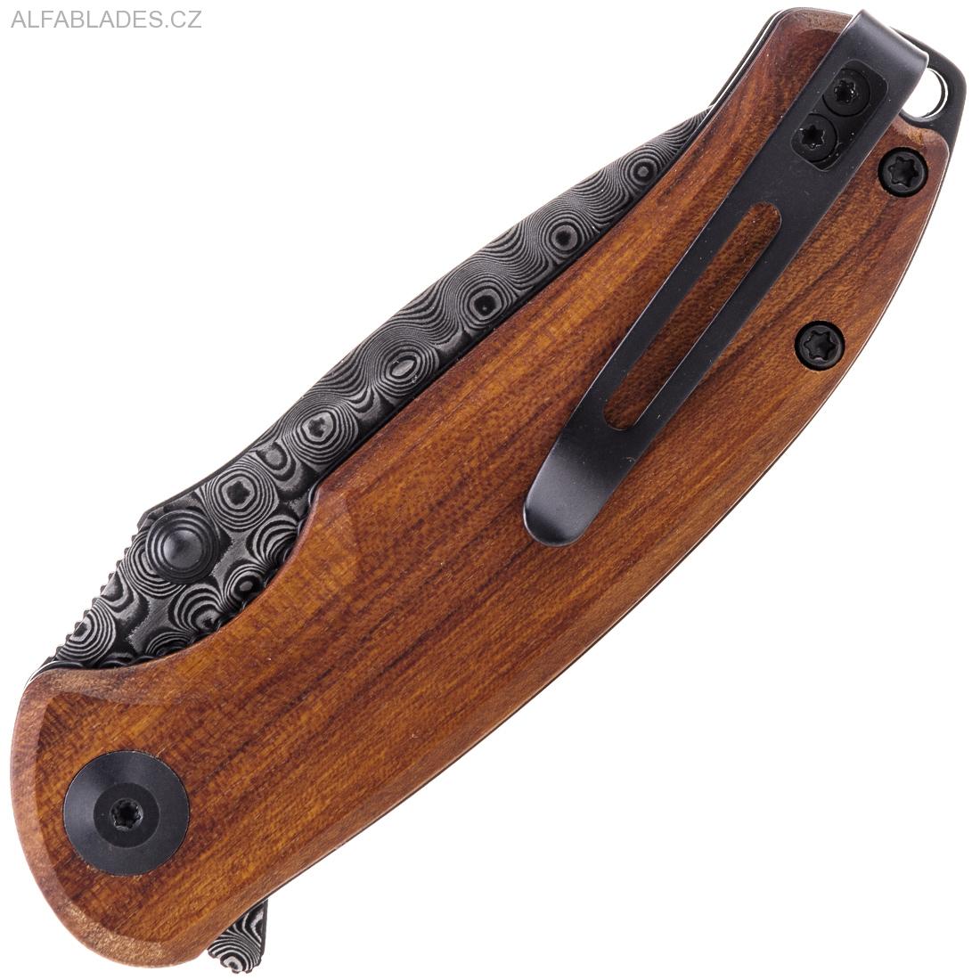 CIVIVI Pintail Damascus Wood