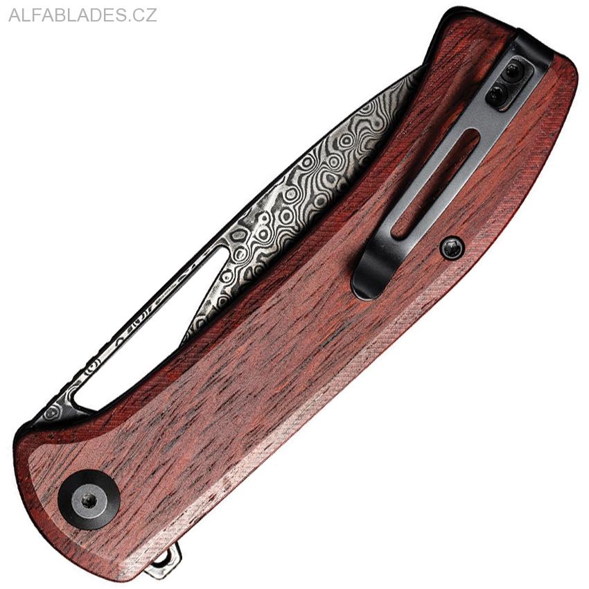 CIVIVI Riffle Damascus Wood