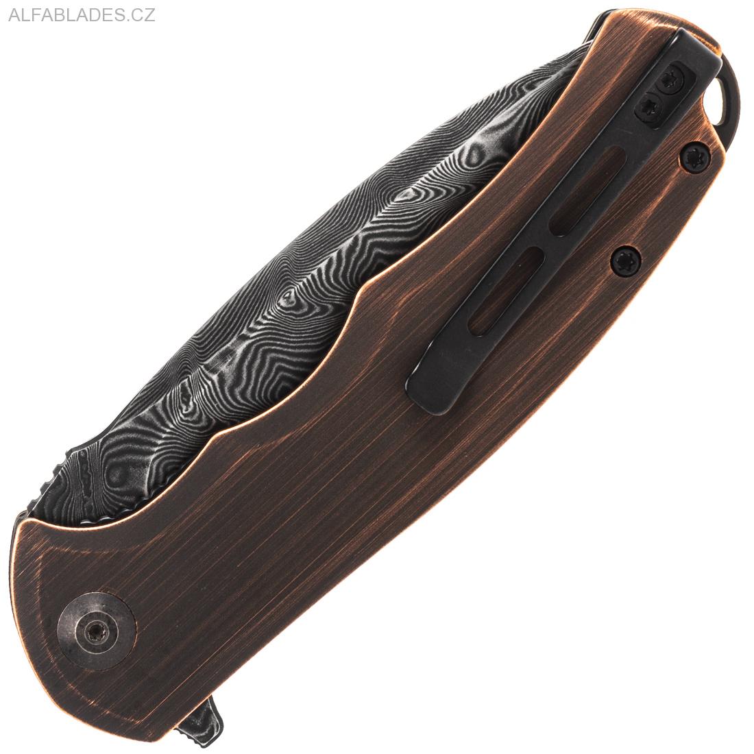 CIVIVI Praxis Damascus/Copper