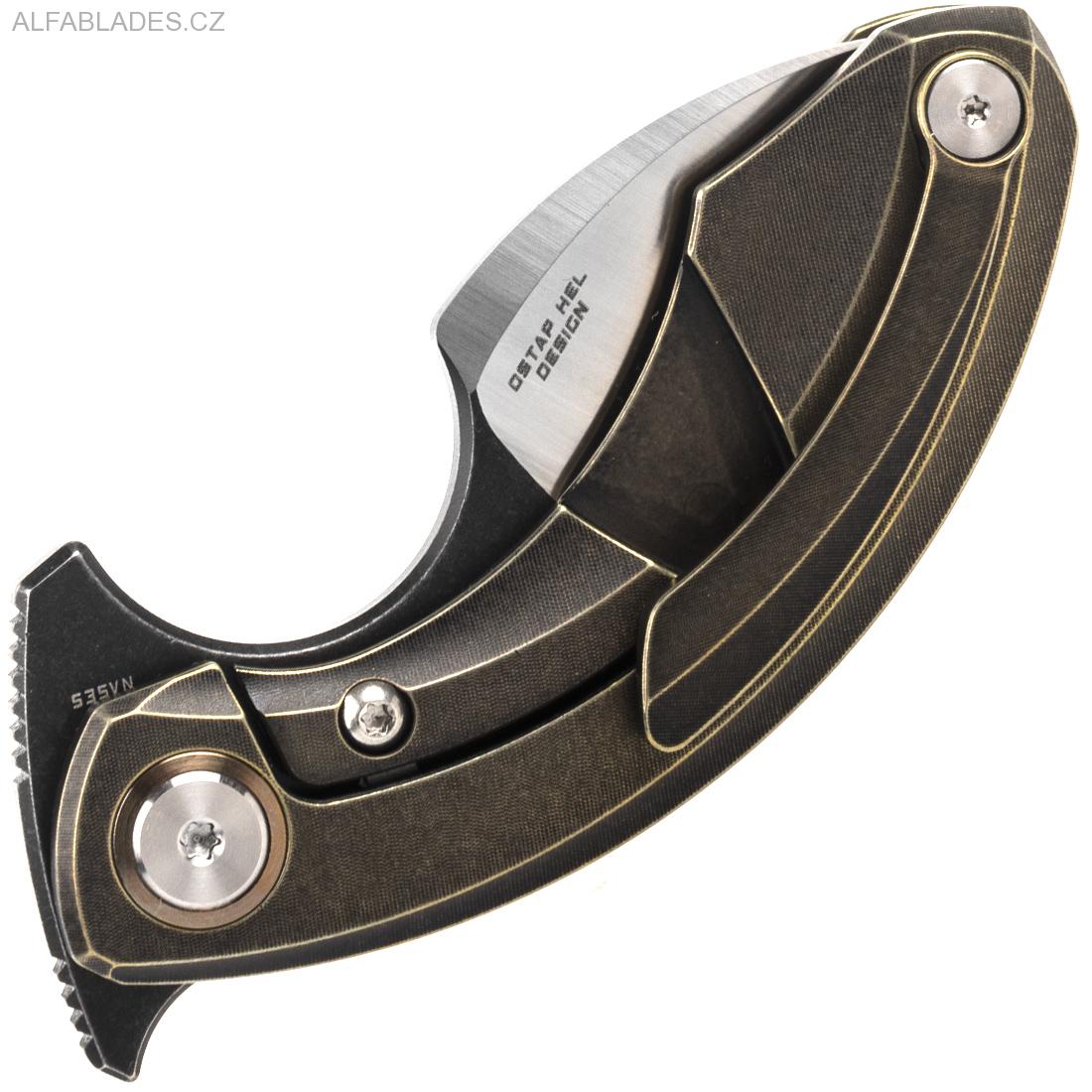 BESTECH KNIVES Strelit Bronze