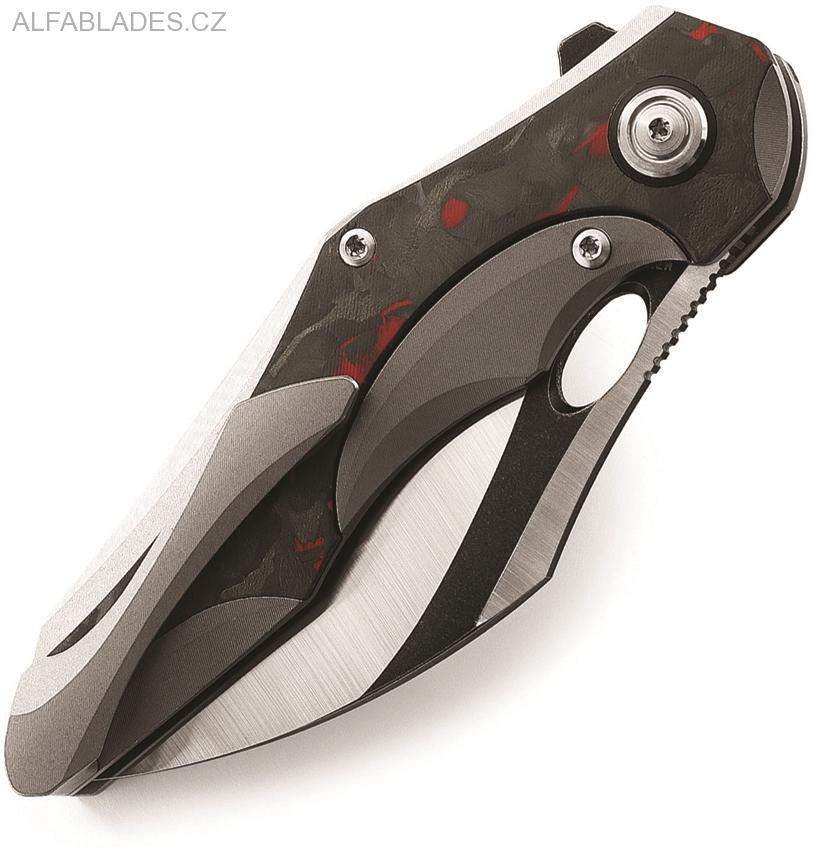 BESTECH KNIVES Nogard Gray/Red CF