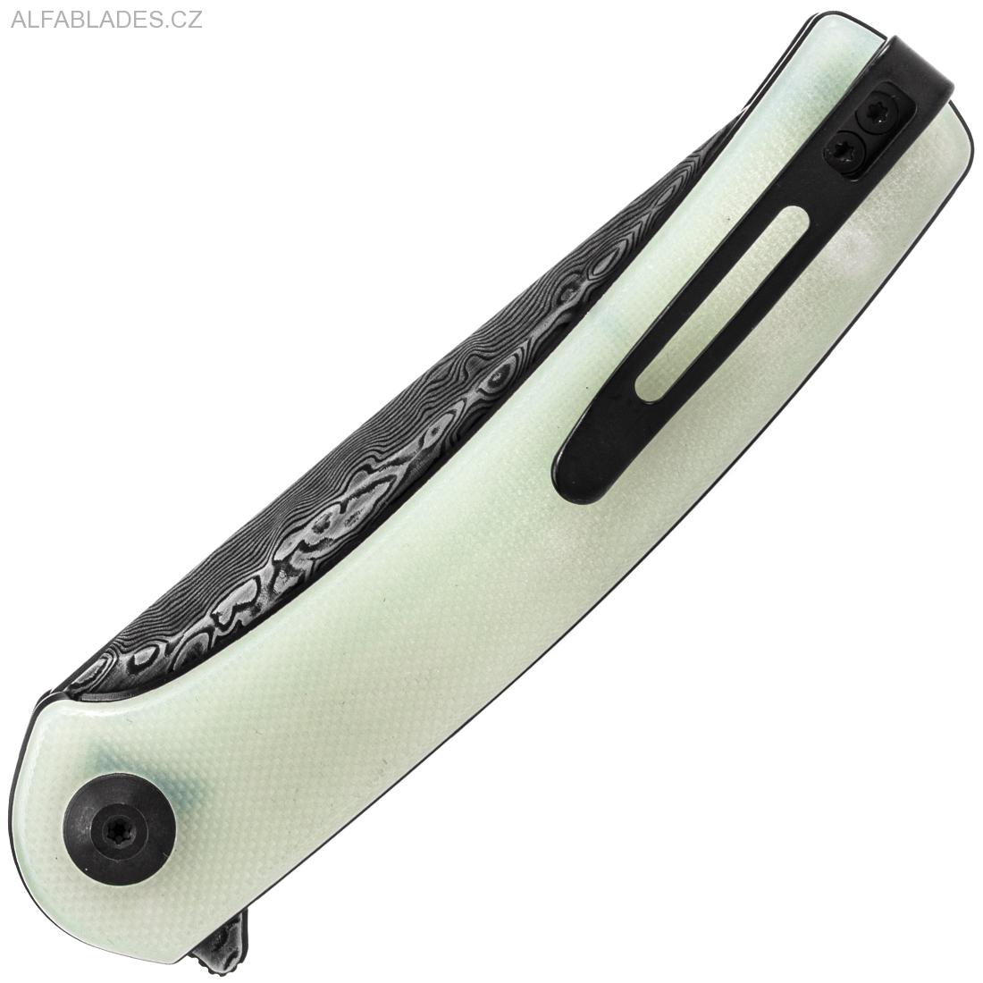 CIVIVI Mini Asticus G-10 Jade/Damascus