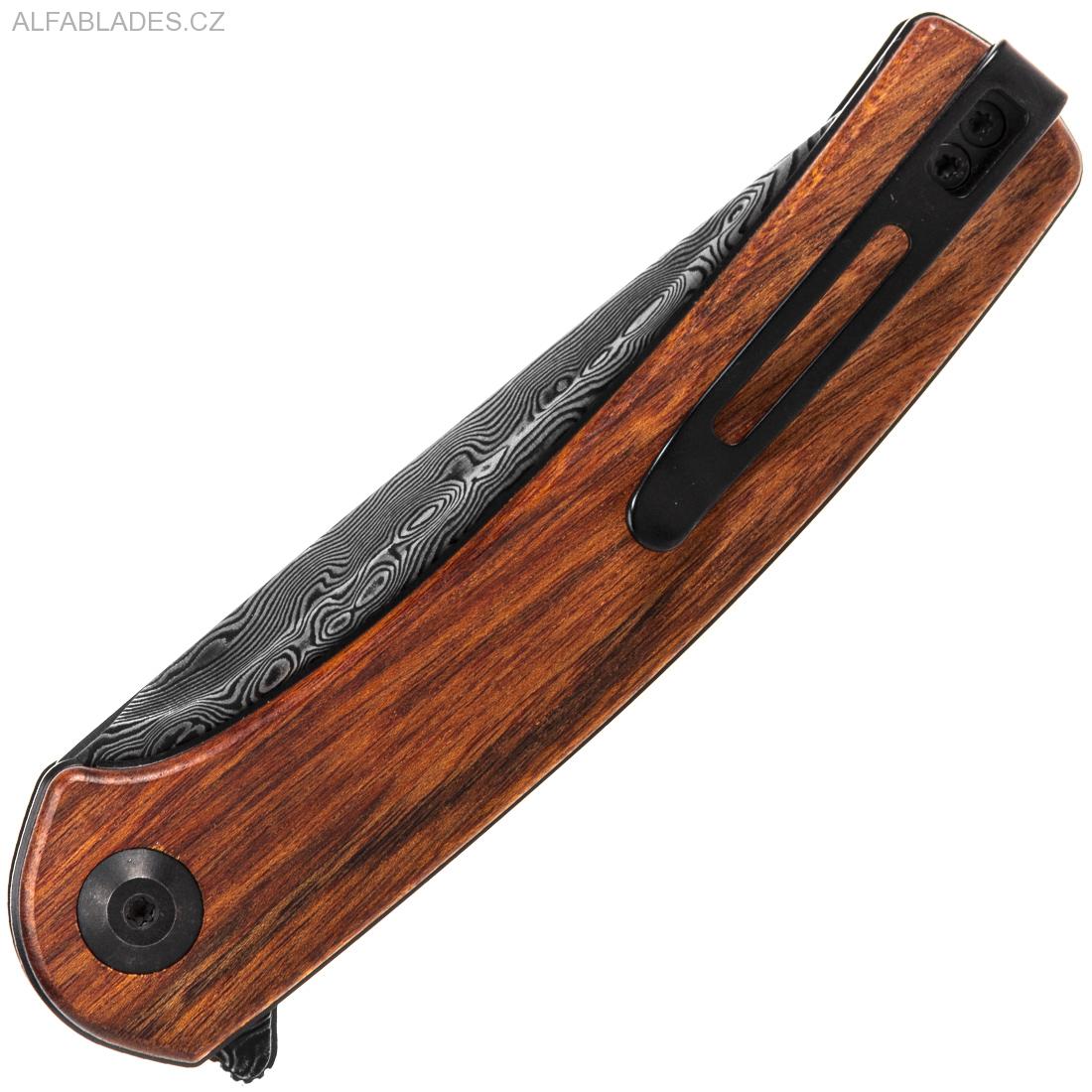 CIVIVI Mini Asticus G-10 Wood/Damascus