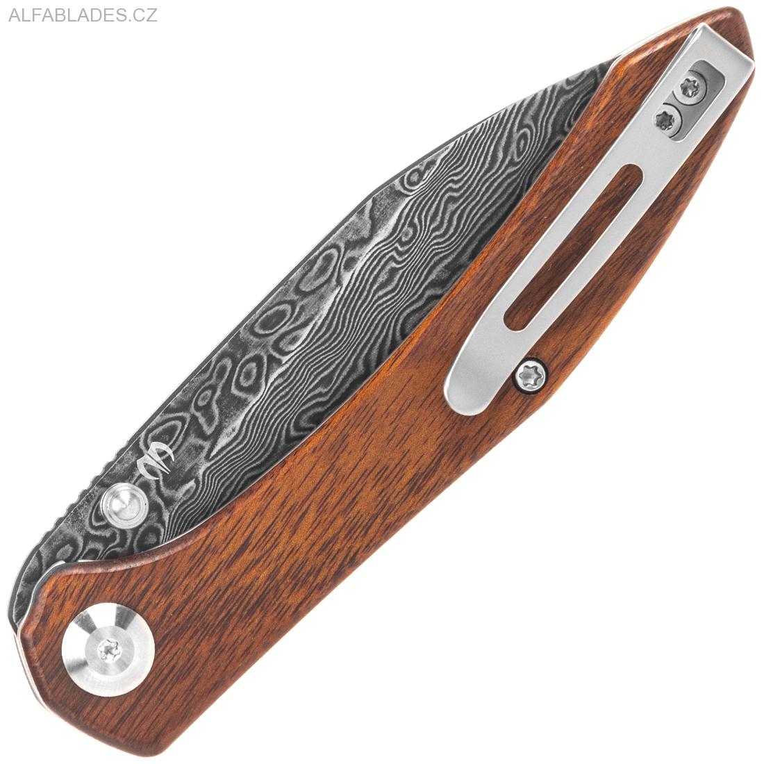 CIVIVI Hadros Wood/Damascus