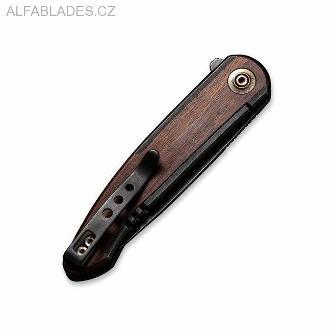 WE KNIFE 20043-3 Smooth Sentinel Wood/BW