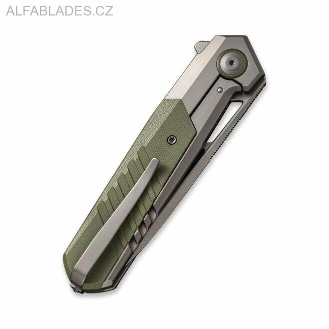 WE KNIFE 20073-1 Arsenal OD Green G-10/SW