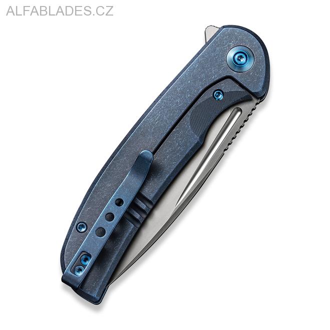 WE KNIFE 20061B-2 Beacon Blue/Bead Blast