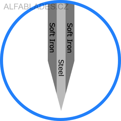 HIGONOKAMI Woody VG-10 Brown